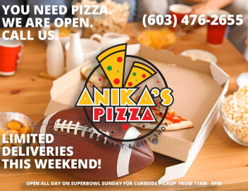 Order Pizza For Super Bowl Sunday 2022!